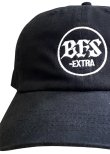 画像1: 限定受注 (〜8/17受付終了)<br>BFS-EXTRA<br>Dad Cap (Black)<br>[4,000+TAX]