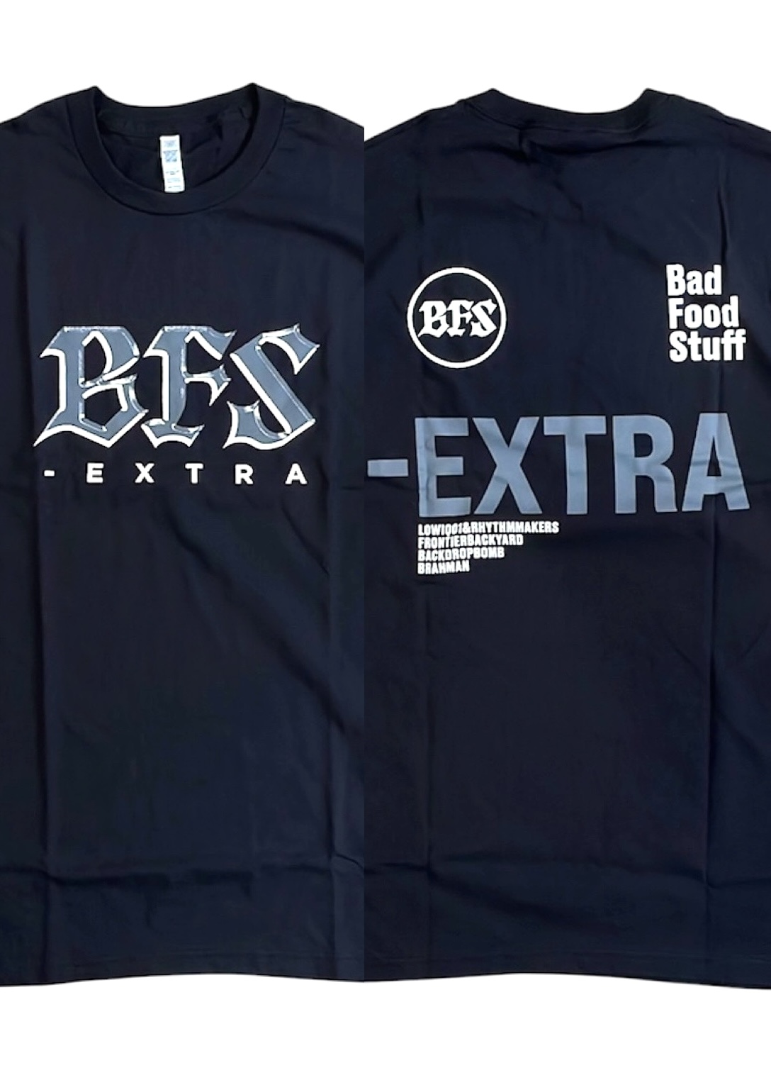 画像1: 限定受注 (〜8/17受付終了) BFS-EXTRA S/S Tee (Black) [4,000+TAX]