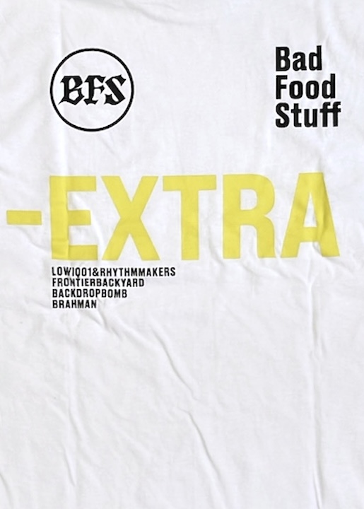 画像6: 限定受注 (〜8/17受付終了) BFS-EXTRA S/S Tee (White) [4,000+TAX]