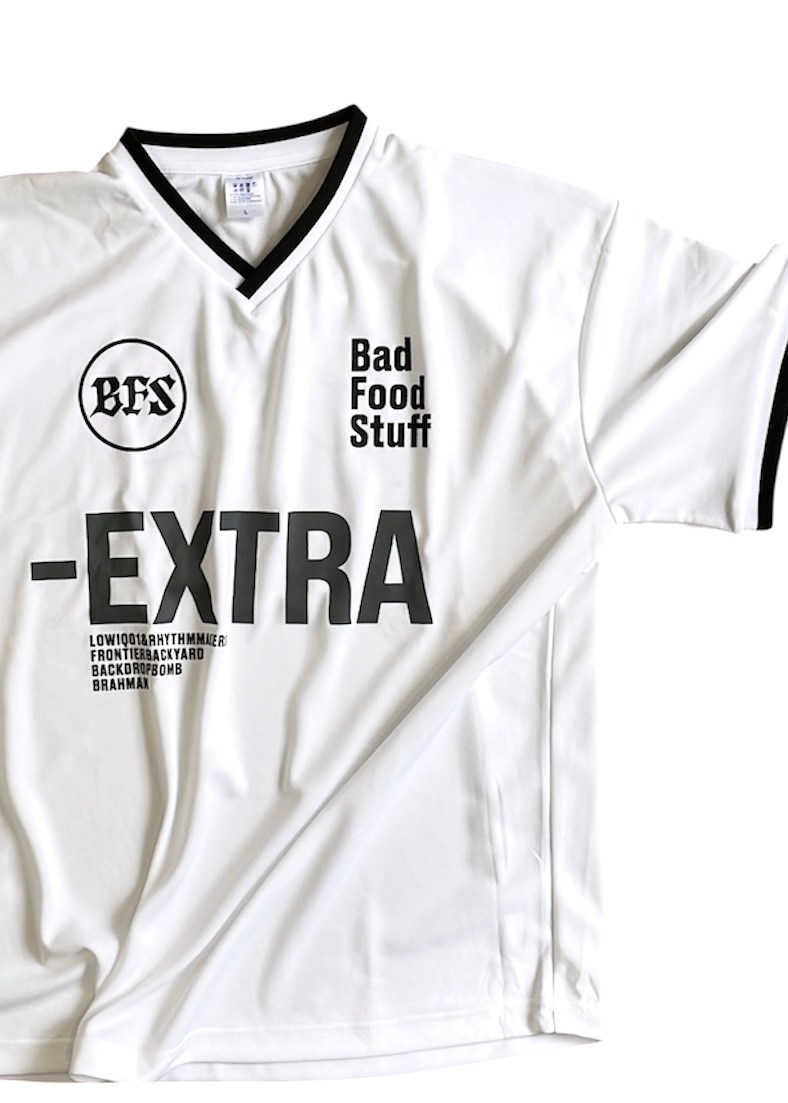 画像1: 限定受注 (〜8/17受付終了) BFS-EXTRA Game Shirt(White) [5,000+TAX]