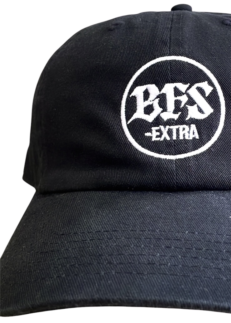 画像1: 限定受注 (〜8/17受付終了) BFS-EXTRA Dad Cap (Black) [4,000+TAX]